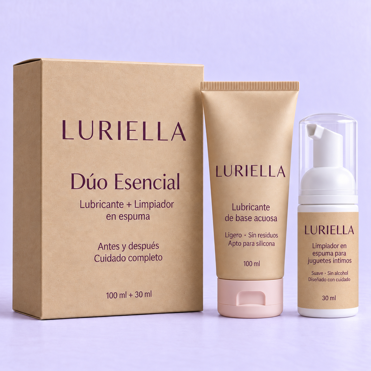 DÚO ESENCIAL | Lubricante + Limpiador