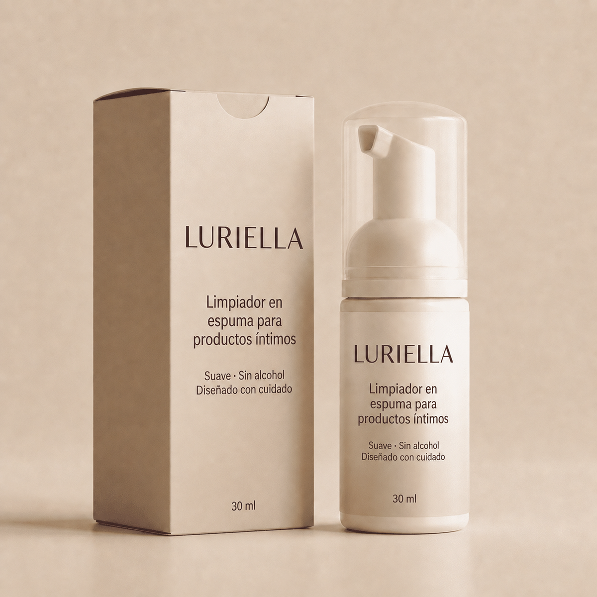 LURIELLA | Limpiador en espuma para productos íntimos